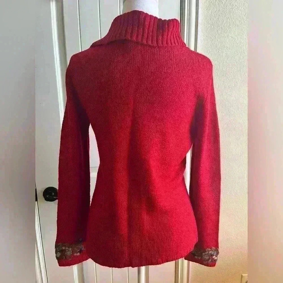 Coldwater Creek red women’s sweater - Picture 6 of 6